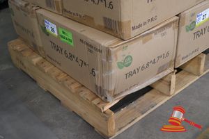 26 · APPROX 1000 X ECO FRESH DISPOSABLE FOOD TRAYS, RE-ORDER CODE 7001, IN A BOX, UNOPENED