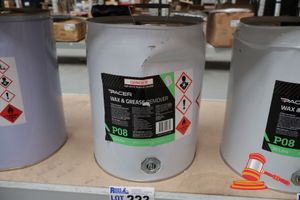 Pacer Wax & Grease Removeer, P08, 20l