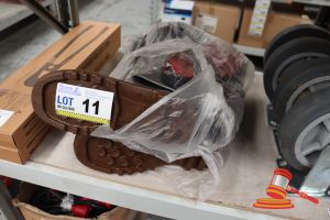 2x PAIRS OF FULL SAFETY BOOTS, SIZE: US 12