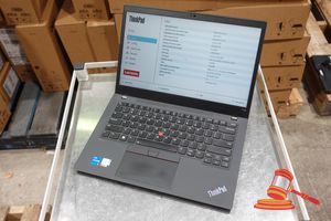 25 · LENOVO T14S, 14 INCH TOUCH NOTEBOOK, INTEL CORE i5 1135G7 2.40GHZ, 16GB RAM, 256GB SSD / NO OS, SN: PC2JNSGG / AN: ITT36558, UNTESTED (SOME MARKS / NO CHARGER )
