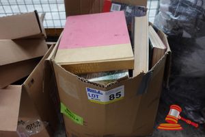 85 · BOX OF WAR/HISTORY BOOKS