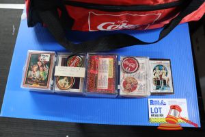 1 · 1 X COCA-COLA SERIES 5 CARD SET, INCLUDES: COCA-COLA CARDS, FULL SETS, CHECKLIST, VINTAGE COLLECTIBLE TRADING CARDS (SOME MARKS)