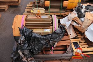 1 X Toshiba Tsh01 Industrial Electric Motor, 3-Phase, 55 Kw, 400 Volts, 50 Hz, Insulation Class: F, Rating: S1, Rpm: 1480, Frame: D250s, Untested, On A Pallet (B7987900)