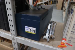Tool Box With Assorted Spanners