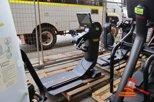 1 X Technogym Excite Top Upper Body Ergometre/Arm Bike, Approx 1.3m L X 65cm W X 1.45m H, Untested (Some Marks), On A Pallet