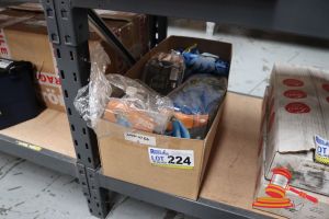 224 · BOX OF HYFLEX SAFETY GLOVES, SIZE: 8