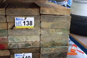 12x Lengths Of Non-Structural, H4 Treated Pine Timber, Approx 170 X 35mm X 3.6m