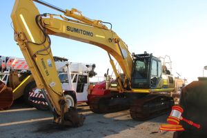 4 · SUMITOMO MODEL# SH330-6 SERIAL# SMT330A6C00BH1105, QUICK HITCH, PIPING, ODO - ASSET# EX1028 REPORTED - HOURS:4238