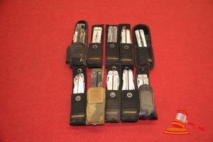 10 X Assorted Leatherman Multi Purpose Tools