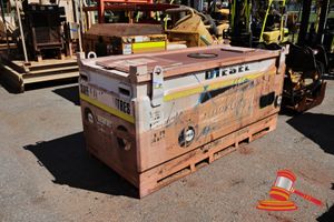 37 · 1 X DIESEL SAFE FILL FUEL TANK, HEAVY DUTY STEEL CONSTRUCTION, (SOME RUST /WEAR / MARKS)