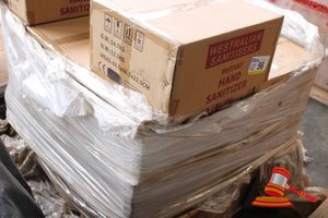 56 · PALLET OF HAND SANITISER ( OUT OF DATE )