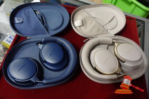 2 X Bose Noise Cancelling Headphones, With Cases