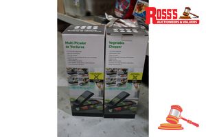 65 · 2x VEGETABLE CHOPPERS