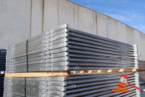 10 X 2.1m X 1.8m Portable Cattle Panels, Poss Unused Bag Bolts Etc Attached.