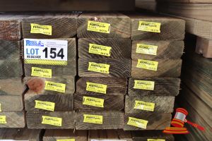 18x Lengths Of Non-Structural, H4 Treated Pine Timber, Approx 120 X 45mm X 3m