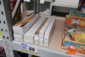 69 · 14x BOXES OF ASSORTED PAINT BRUSHES, ALL UNOPENED