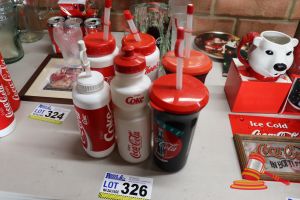 326 · BUNDLE OF COCA-COLA WATER BOTTLES