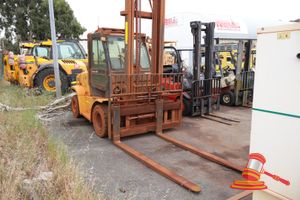Yale Veracitor 155vx Forklift, 7 Ton, Diesel, Serial# D878v02030j, Hrs Unsighted, Model# Gdp155vx (Key# 43) (Asset 10h101) (S44#Ritm0607945, Dr#1043, Brockman 4)