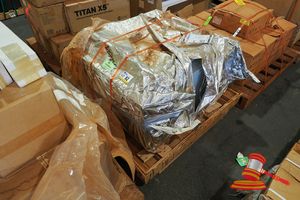 82 · PALLET WITH FAN, BLOWER, SIEMENS#A1A01001T8 (S44#6045685) (DR#1314)
