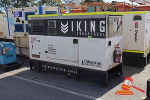 62 · 1 X VIKING INDUSTRIAL GENERATOR, MODEL: VDH110, SN:2001040, ENGINE: 6BT5.9-G2, ALTERNATOR: UC.I274C14, BUILD DATE: 7/2020, 100KVA / 80KW, 415V, 420L FUEL CAPACITY, 2050 X 1130 X 1900MM, UNTESTED ASSET G23 HOURS UNSIGHTED (101032210, PO 81953729/3, PLANT# 1000)