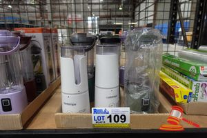 109 · 12 X PORTABLE BLENDERS INCLUDING 3 X NINJA, 1 X BLEND JET.