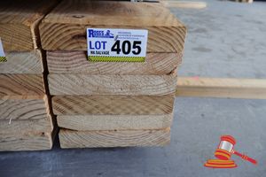 405 · 6x LENGTHS OF STRUCTURAL MGP 10, UNTREATED PINE TIMBER, APPROX 240 x 45mm x 2.4m