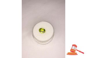 28 · PERIDOT, OVAL CUT, 1.5 CTS