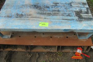 2 X Steel Pallet /Skids Approx 1100 X 1100 X 150