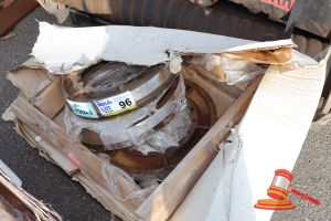 96 · 3 X WEAR PLATE, MACH, 10WSP, HI-CRM, P/N:0730419-340, (SOME MARKS)
