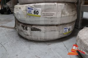 59 · REEL OF PVC SPIRAL HOSE, 19 x 26mm x 50m