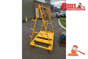 DOUBLE SIDED YELLOW STAND