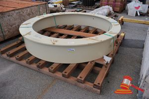 Metso, Counter Weight, Guard, Mm0351618, Some Marks, Approx 2260mm Diameter, On A Pallet (S44#4974282500/7, Dr#1525)