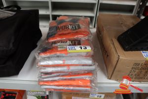 13 · 14x LADIES ORANGE WORK SHIRTS, SIZE: 16