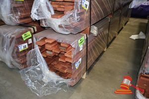19 · Jarrah 65x20 Decking, Random length, 360 L/M, 25.2M2 WITH A 5mm GAP, TRANSPORT SIZE 3MTR x 400 x 400 (pack# 39)
