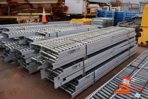 53 · 6 @ Dematic Conveyor Beds 3650mm long x 460mm deep