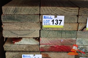 12x Lengths Of Non-Structural, H4 Treated Pine Timber, Approx 170 X 35mm X 3.6m