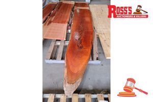 17 · JARRAH SLAB, L4350mm x W800mm x W700mm x 450mm D-40mm, APPROX