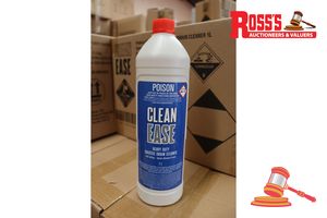 266 · 2x BOXES OF CLEAN EASE HEAVY DUTY DRAIN CLEANER, 1L, 20x BOTTLES TOTAL