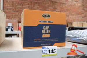145 · 24x TUBES OF GSA ACRYLI SEAL, GAP FILLER A205, 450g