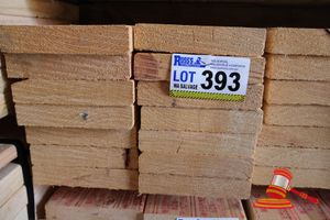 393 · 14x LENGTHS OF NON-STRUCTURAL, UNTREATED PINE TIMBER, APPROX 170 x 35mm x 2.4m