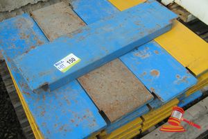 150 · 25 x STEEL SHELF PIECES, SUIT PALLET RACKING 850 x 230 EACH