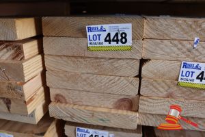 448 · 6x LENGTHS OF STRUCTURAL MGP 10, UNTREATED PINE TIMBER, APPROX 240 x 45mm x 2.4m