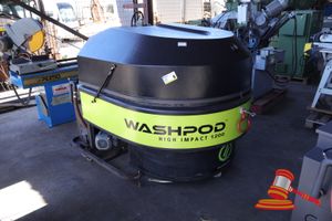 6 · 1 X WASHPOD HIGH IMPACT 1200, INDUSTRIAL PARTS WASHER, WITH CONTROL PANEL, HYDRAULIC PUMPS AND ROTATING BASKET, MOUNTED ON SKID BASE, UNTESTED