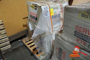 46 · PALLET WITH 3 x WESTRAC CATERPILLAR PREVENTATIVE MAINTENANCE REAR SUSPENSION KITS, PART# B1061801, MACHINE 789C, REAR SUSPENSION KITS POSSIBLY INCOMPLETE