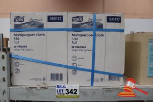4x Boxes Of Tork Multipurpose Cloth Roll
