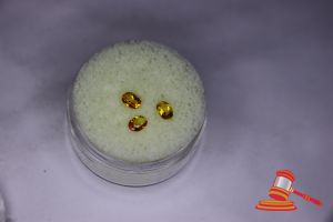 19 · CITRINE, OVAL CUT, 0.6 CTS