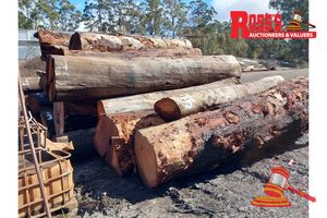 3 · 28 x EUCALYPTUS MARGINATA JARRAH LOGS, APPROX DIMENSIONS: 3.7-4.7m/450-1100mm, APPROX WEIGHT: 49.7 TONNES - NOTE: DOMESTIC PROCESSING REQUIRED