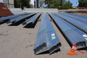 Gal Steel Z Purlins, Approx 200mm - 12 Pcs At 10.5