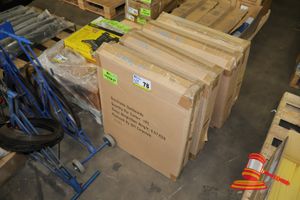 4 X Sidchrome Dartboards, Quantity Per Carton: 1pc, Gross Weight/Nett Weight: 8.5/7 Kgs, (Boxed, Unused)