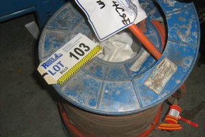 103 · ROLL ELECTRICAL CABLE 2.5mm, 4 CORE AND EARTH - APPROX 100MTRS